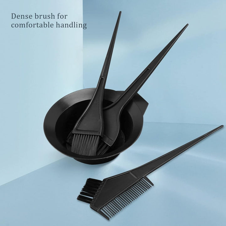 Hair Color Dye Bowl Comb Brushes Tool Kit Set Coloring