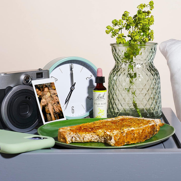 Original Flower Remedies (Wild Rose) Live the Day, Show Enthusiasm, Emotional Wellness, Natural Flower Essence, 20Ml