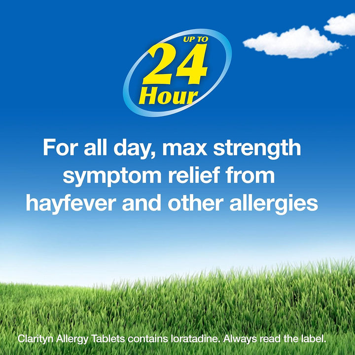 Allergy Relief Tablet | Hayfever Relief Tablet | Loratadine | Antihistamine | All Day Maximum Strength Symptom Relief with One Tablet per Day | 30 Count (Pack of 1)