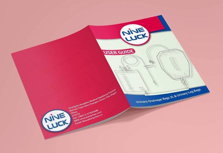 1Pc Urine Drainage Bag 2000Ml Capacity – STERILE Overnight Urine Bags with Lever Tap Valve and 90Cm Tube - Drainable Urinary Bags - Non-Latex Bedside Urinary Night Bags