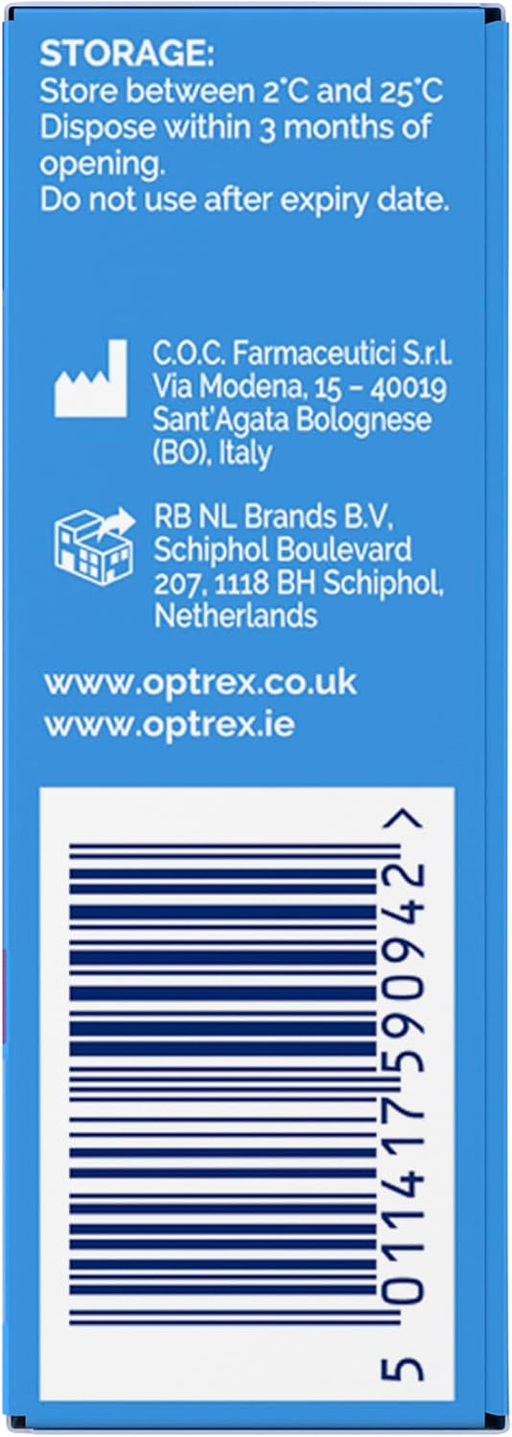 Double Action, Dry Eyes, 10 Ml, Moisturising Drops for Dry & Tired Eyes, Fast Long-Lasting Relief, Restores Moisture, Suitable with Contact Lenses, Eye Care Solution, Instant Relief