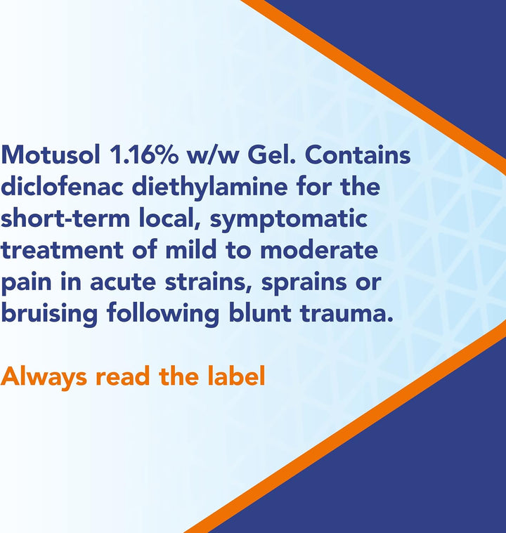 1.16% W/W Gel 100G - Targeted Pain Relief of Joints & Muscles in Acute Strains & Sprains