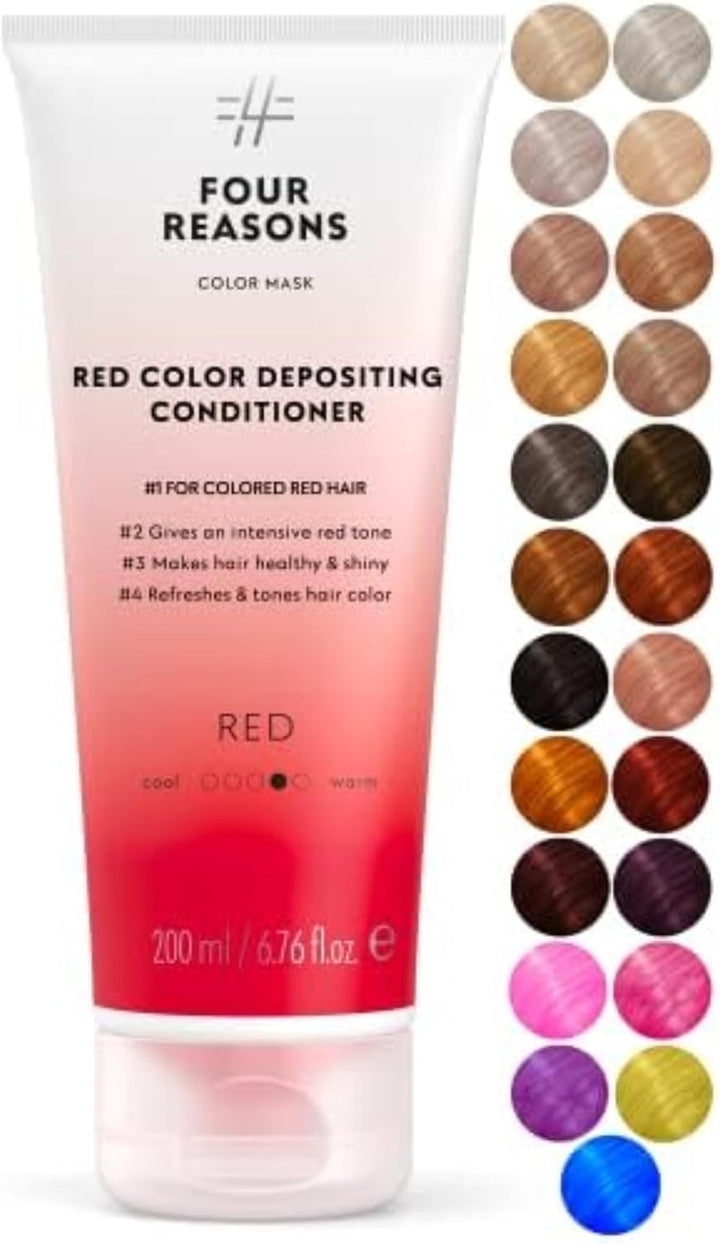Color Mask – Cool Sand Blonde - (27 Colors) Color Depositing Conditioner, Toning Treatment, Tone & Enhance Color-Treated Hair - Semi Permanent Hair Dye, Vegan and Cruelty-Free, 6.76 Fl Oz