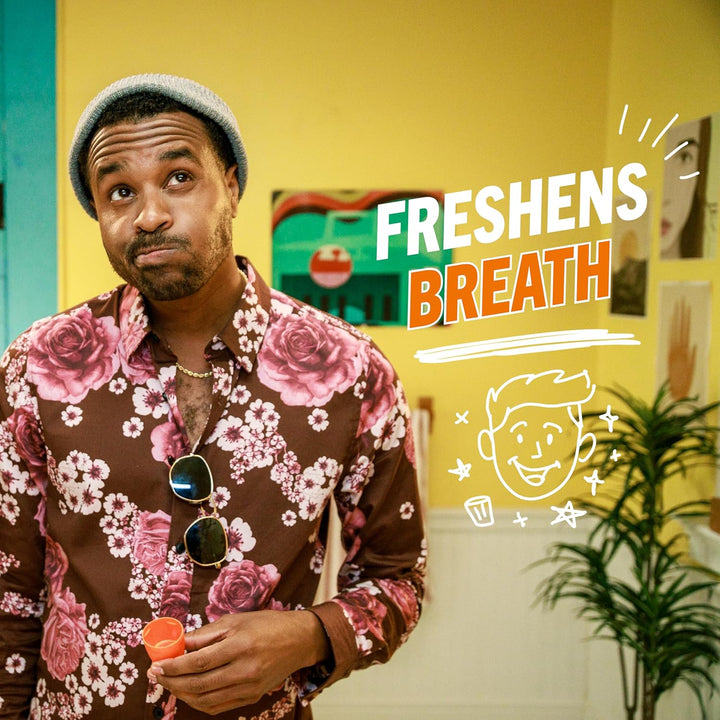 Healthy Gums Mouthwash, Dentist Formulated Oral Rinse for 24 Hours of Plaque Control with Anti-Microbial Ingredient, Alcohol Free, Non-Burning, 500Ml