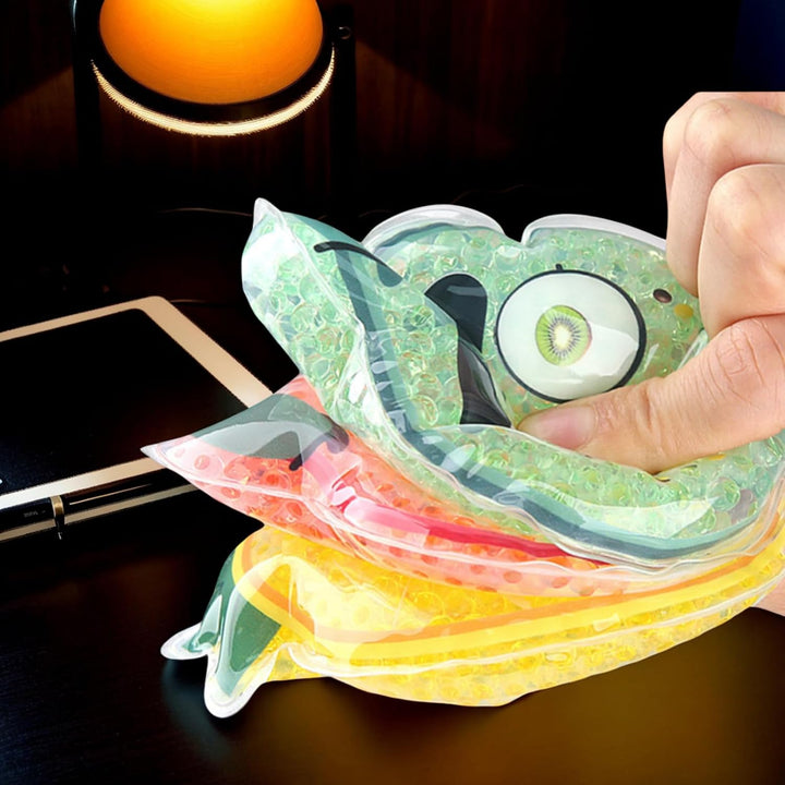 Reusable Ice Packs | Cartoon Kids Ice Packs | Forehead Soothing Pad Sheet for Hip Knee Elbow Ankle Neck Shoulder Back Foot Camping Hiking