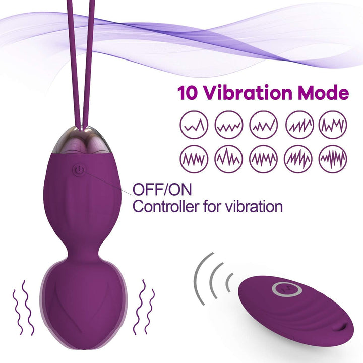 Kegel Exercise Ball Set - Ball Ben Wa Balls Sets for Tightening and Strengthen Bladder Control Trainer Pelvic Floor Exerciser Weight for Beginners and Advanced Women Postpartum Repair