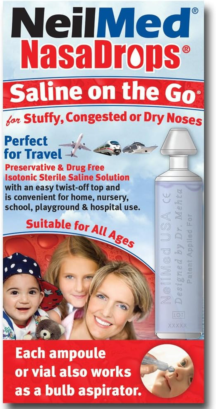 Saline on the Go Nasadrops