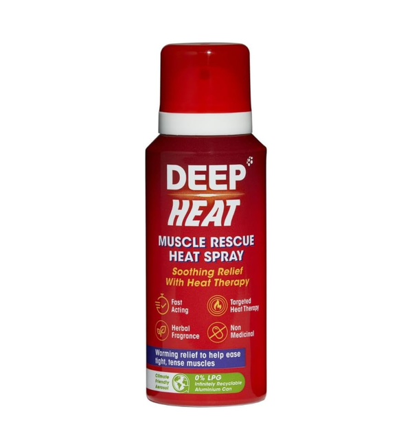 Muscle Rescue Heat Spray, Fast Acting, Soothing Relief, 72.5 Ml (Pack of 1)