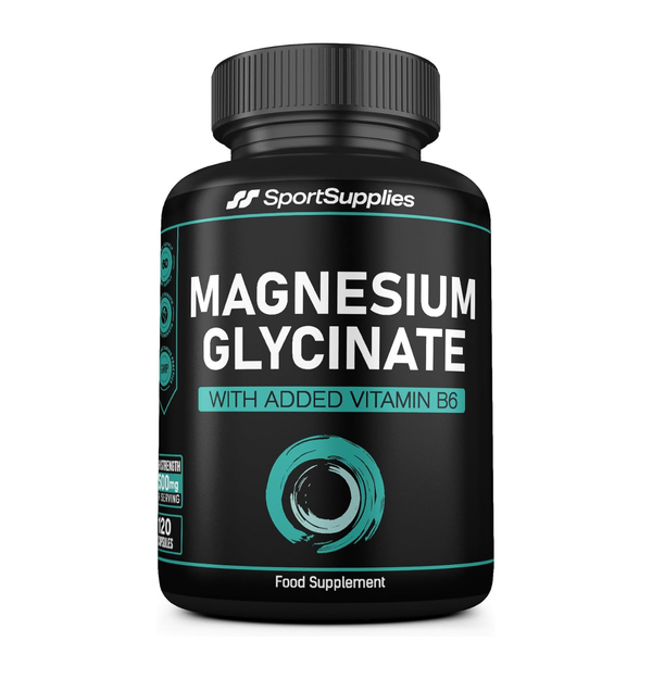 Magnesium Glycinate Supplements 1500Mg & Vitamin B6-120 High Strength Capsules - 1500Mg of Magnesium Providing 315Mg Elemental Magnesium (Bisglycinate) - Pure Active Ingredient - Healthify Pure