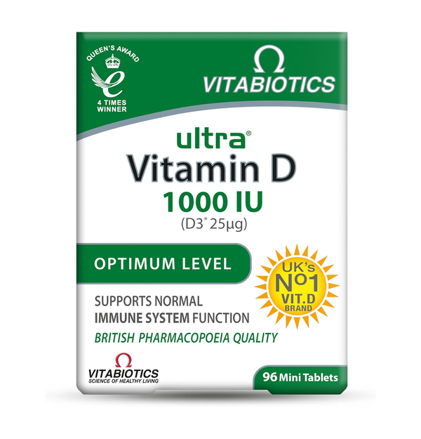 Vitamin D Tablets 1000IU,